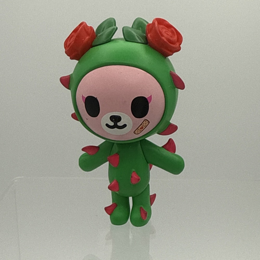Tokidoki Lumi And Her Beary Cute Friends Series - Rosie‎ Roses Cactus Bear